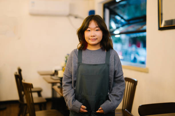 istock Young bar owner, Asian Gen Z 1749406950