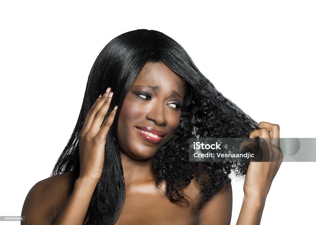 Hair Straightening Before And After Stock Photo - Download Image Now -  Change, Curly Hair, 20-29 Years - iStock