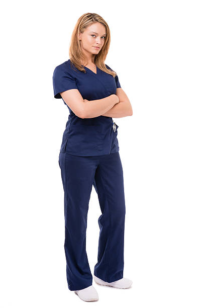 istock Young Woman Nurse Isolated on White Background 174941079