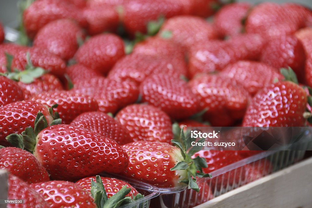 Erdbeeren - Lizenzfrei Beere - Obst Stock-Foto