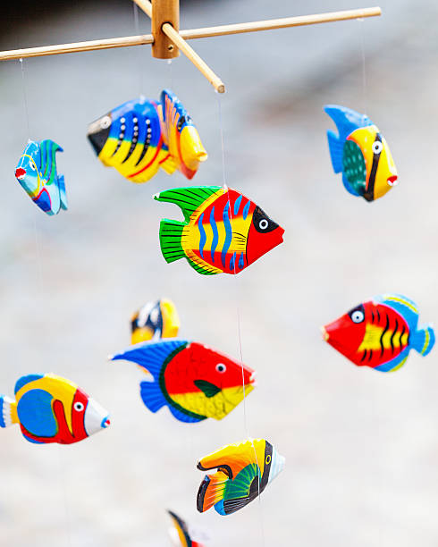 istock Tropical toy fish ornament 174941781