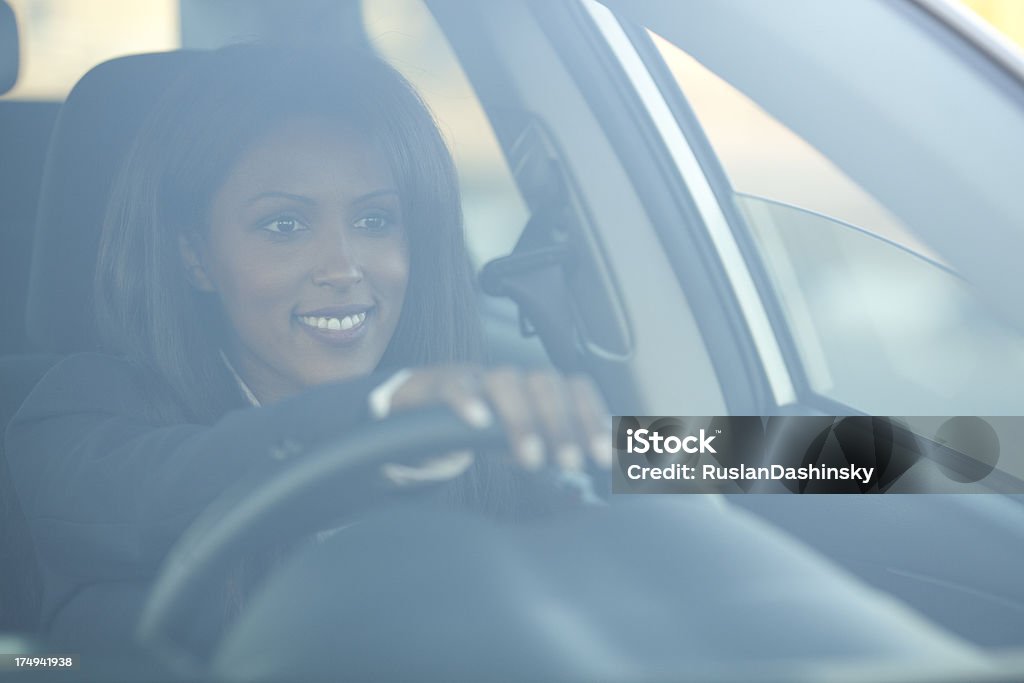 Mulher motorista - Foto de stock de 20 Anos royalty-free