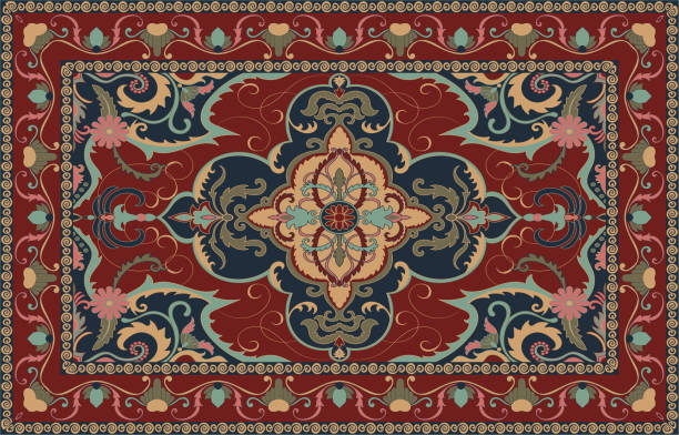 5,200+ Oriental Carpet Stock Illustrations, Royalty-Free Vector