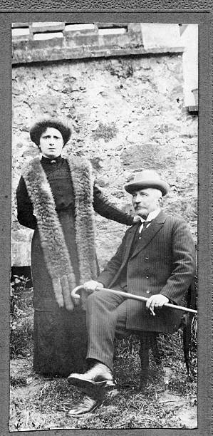 istock Couple in 1910.Black And White 174943237