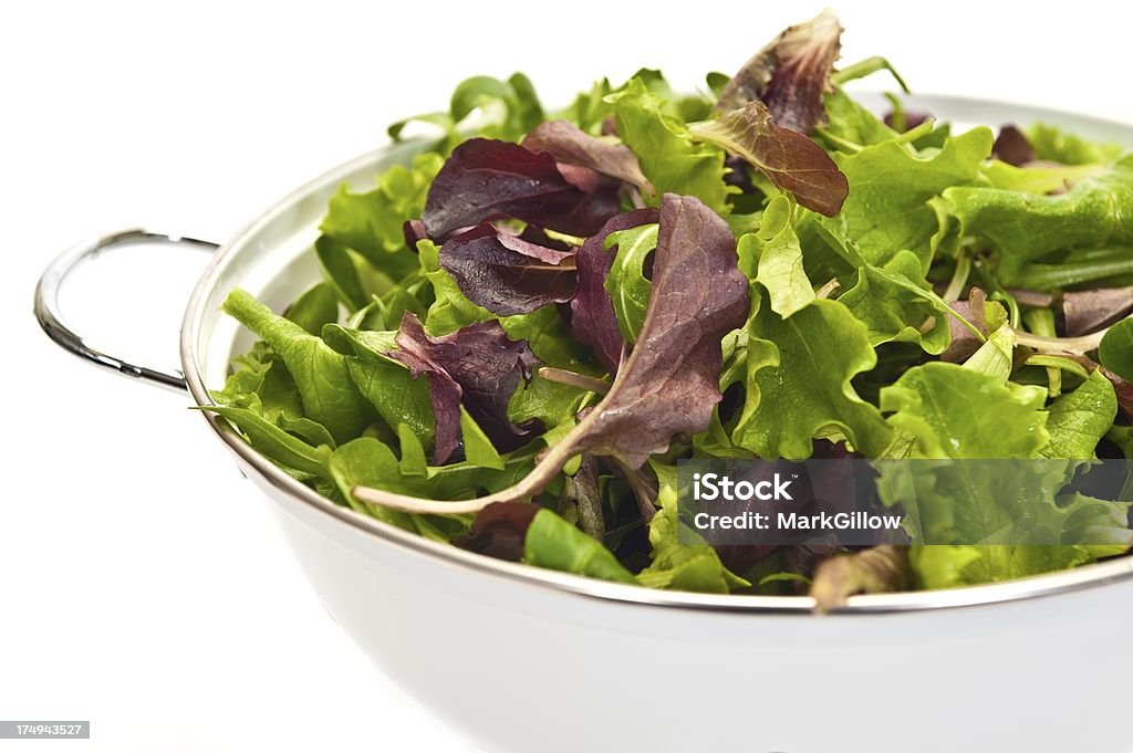 Foglia di insalata mista - Foto stock royalty-free di Alimentazione sana