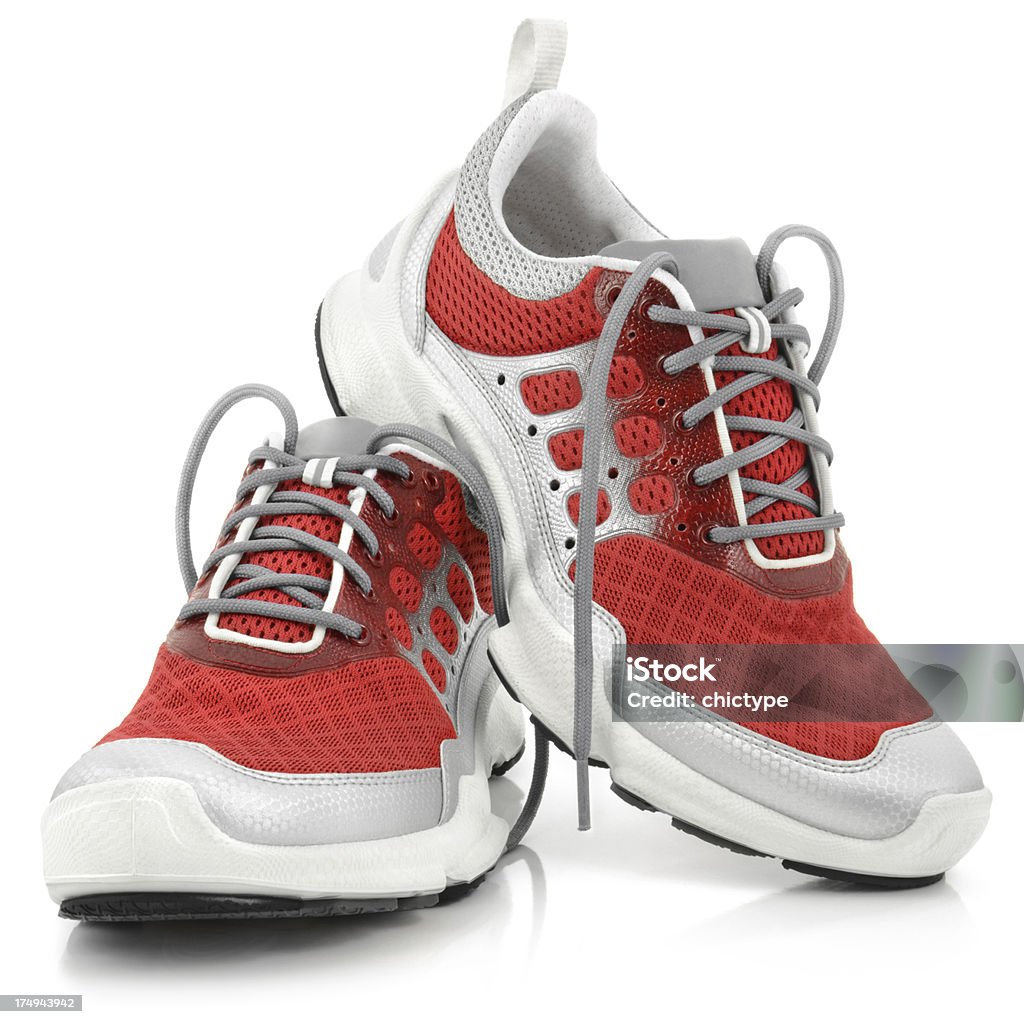 Sport Shoes Sport Shoes.  Red Stock Photo