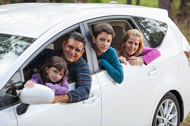 istock Hispanic family on road trip 174943996