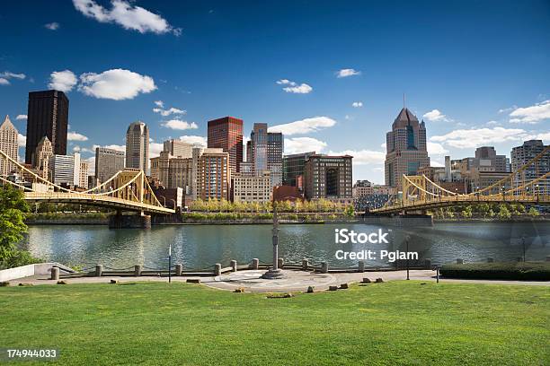 Skyline Di Pittsburgh - Fotografie stock e altre immagini di Andy Warhol - Andy Warhol, Ponte, Pittsburgh