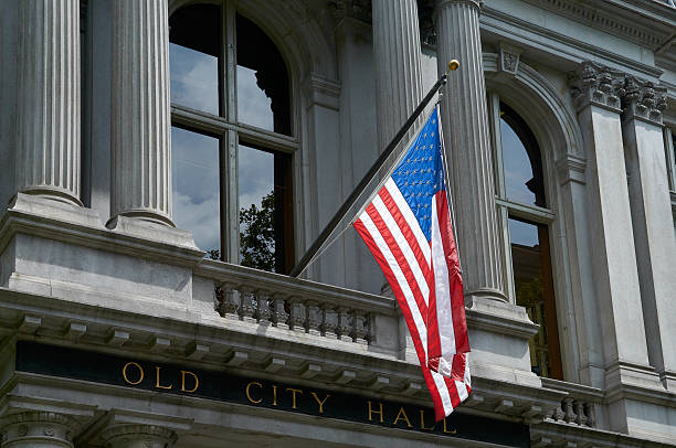 istock Old City Hall of Boston 174944419