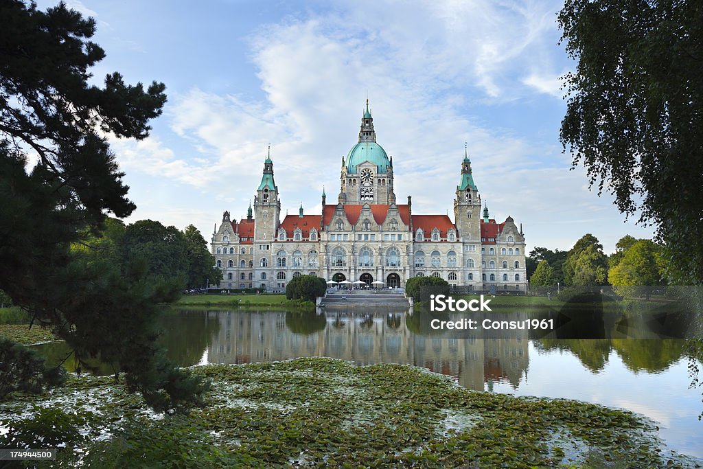 City Hall - Foto de stock de Hannover libre de derechos