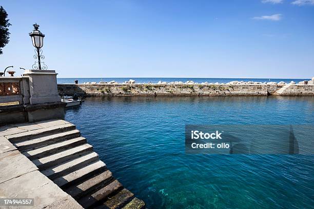 Little Bay At The Mediterranean Sea Stock Photo - Download Image Now - Balcony, Balustrade, Bay of Water
