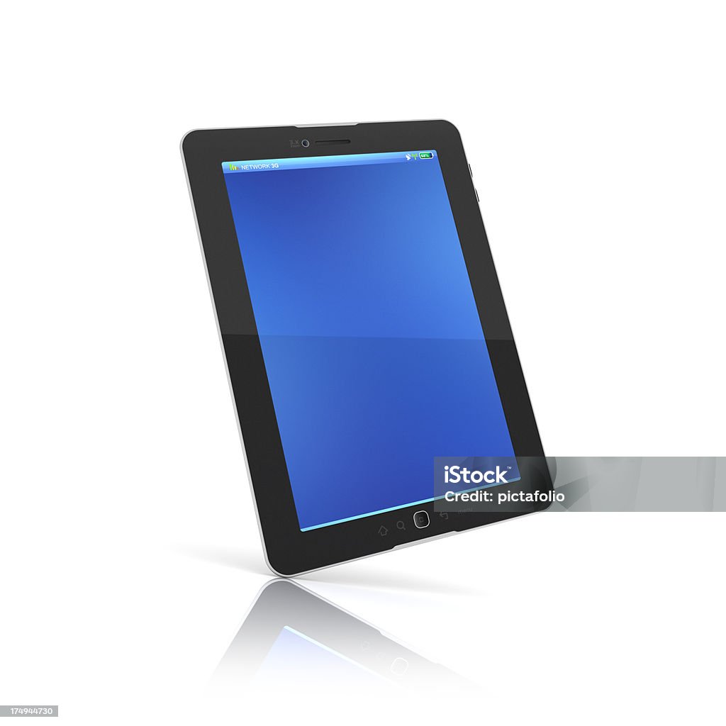 Vuoto di tablet pc - Foto stock royalty-free di PC Ultramobile