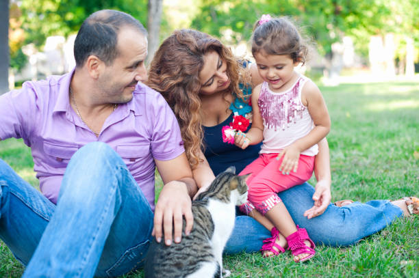 istock Family in The Park 174945048