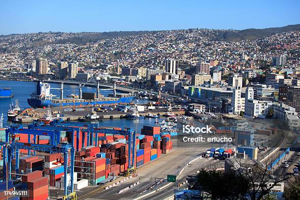 Valparaiso Foto de stock y más banco de imágenes de Agua - Agua, Aire libre, América del Sur
