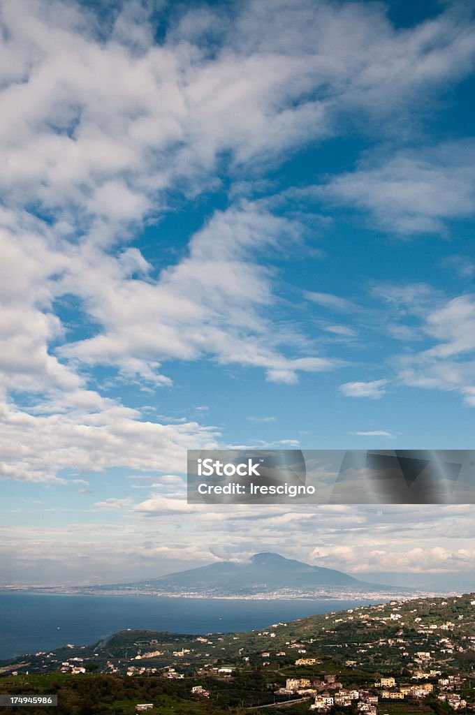 Massa Lubrense -Viewpoin San Costanzo-costa sorrentina - Foto stock royalty-free di Albero