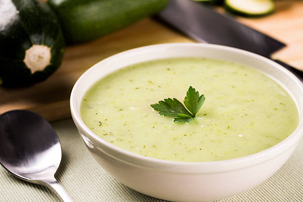 Zuppa di Zucchini - foto stock