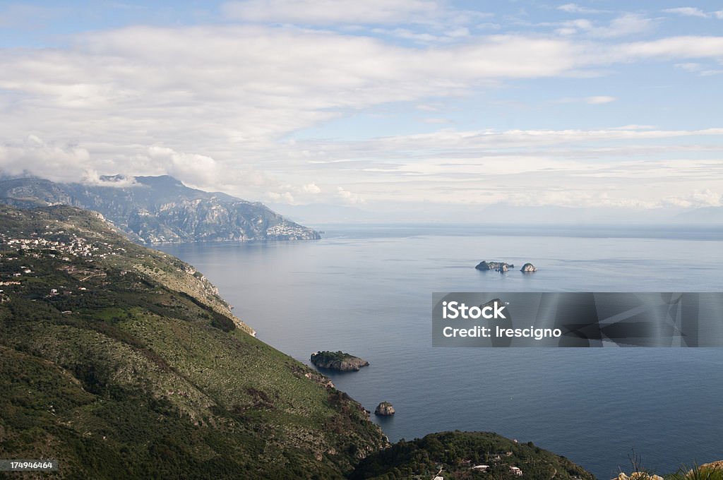 Massa Lubrense -Viewpoin San Costanzo-costa sorrentina - Foto stock royalty-free di Albero