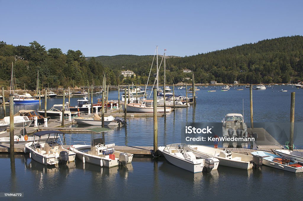 Northeast Harbor Marina - Royalty-free Bar Harbor Foto de stock