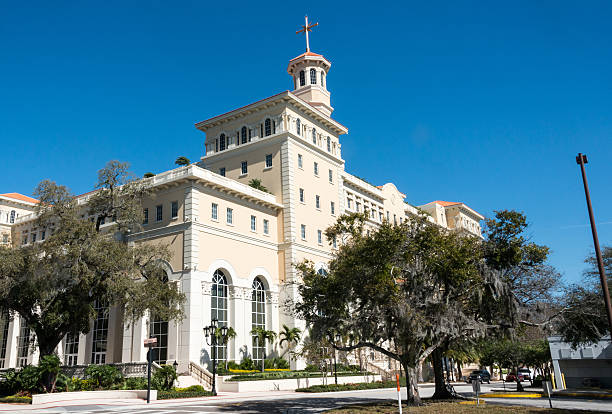 Scientology Superpower Building "Scientology Superpower Building in Clearwater, Florida" clearwater stock pictures, royalty-free photos & images