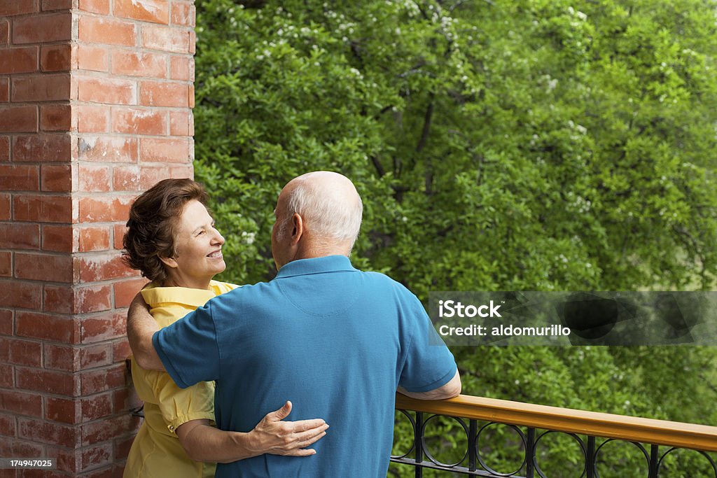Marido e esposa - Royalty-free 70 anos Foto de stock