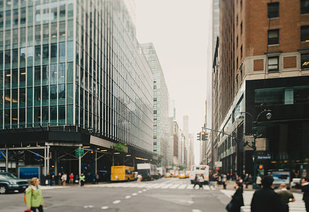 istock NY City Traffic, Tilt Shift 174947170