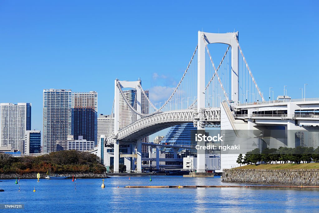 Puente en Japón - Foto de stock de Agua libre de derechos