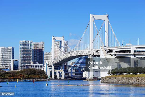 Ponte No Japão - Fotografias de stock e mais imagens de Ao Ar Livre - Ao Ar Livre, Arquitetura, Azul