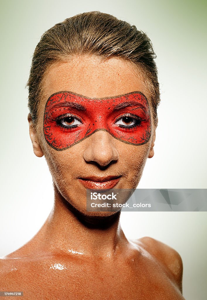 Mujer maquillaje etapa - Foto de stock de Maquillaje libre de derechos