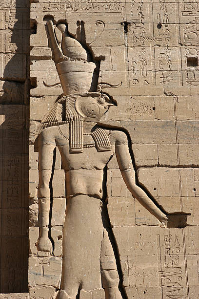 istock Horus hieroglyph on Philae Island Egypt 174947262