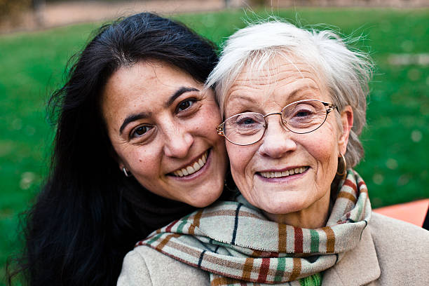 istock Senior woman and her daughter 174947375