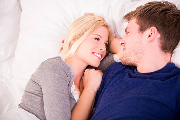 istock Loving Couple in bed 174947397