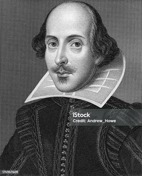 Ilustración de Shakespeare Retrato De Grabado y más Vectores Libres de Derechos de William Shakespeare - William Shakespeare, Retrato, Cultura inglesa