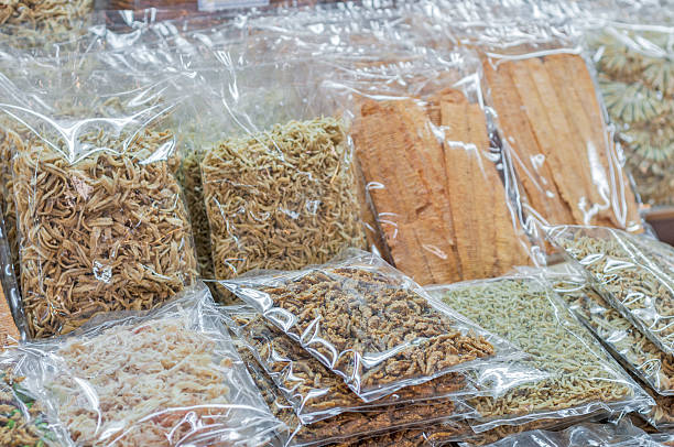 istock Market Stall With Packed Dried Food 174947896