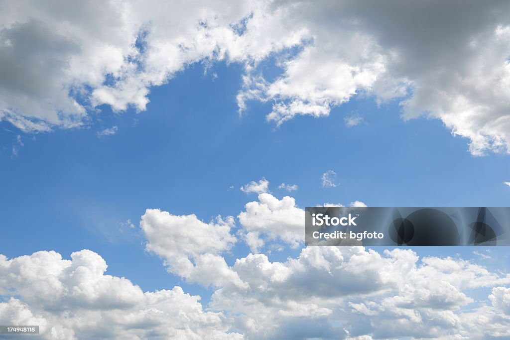 푸른 하늘, 클라우드 - 로열티 프리 0명 스톡 사진