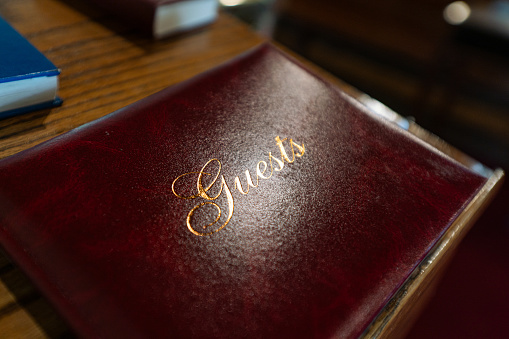 Red Guestbook
