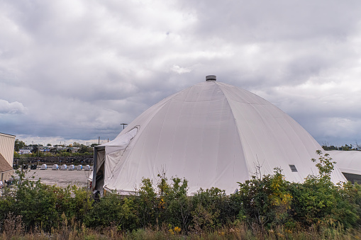 Large Storage Dome for Construction