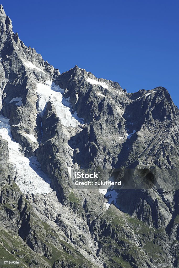 Berglandschaft in den französischen Alpen - Lizenzfrei Alpen Stock-Foto