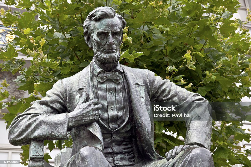 Abraham Lincoln w San Francisco, Kalifornia, USA - Zbiór zdjęć royalty-free (Abraham Lincoln)
