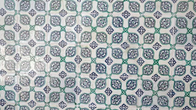 the Turkish ceramic tiles from eyupsultan Mosque, Istanbul