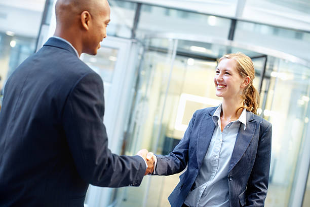 istock The start of a lucrative partnership 174950685