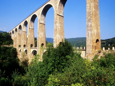 a viaduct and aqueduct