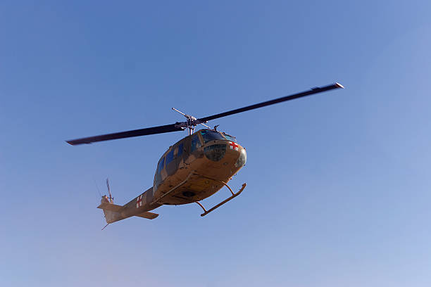 istock Medical Army Chopper On Flight 174951391