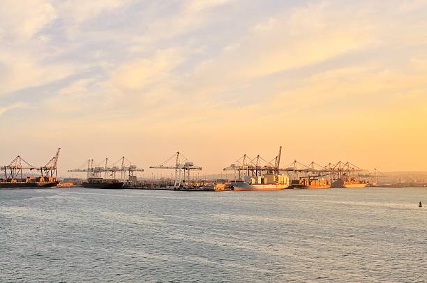 istock Durban South Africa Harbor At Sunset 174951437
