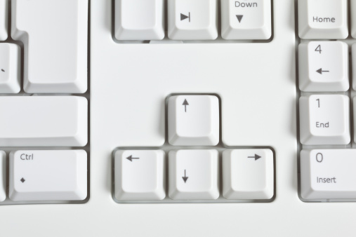 computer keyboard direction buttons