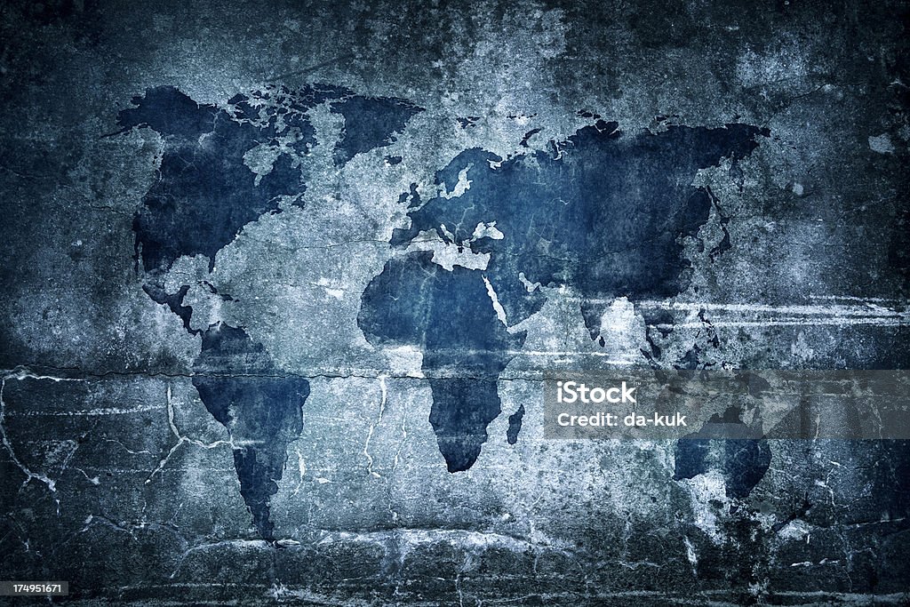 Aged world map Aged world mapImage maps courtesy of NASAaas Earth Observatoryhttp://earthobservatory.nasa.gov Abstract stock illustration