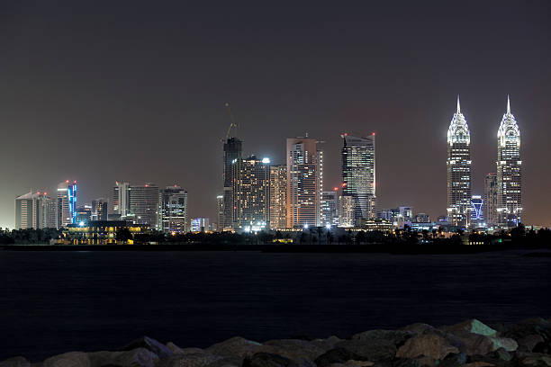 istock Dubai media City by night 174951841