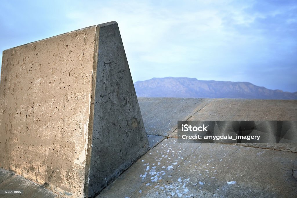 Beton Landschaft - Lizenzfrei Albuquerque Stock-Foto
