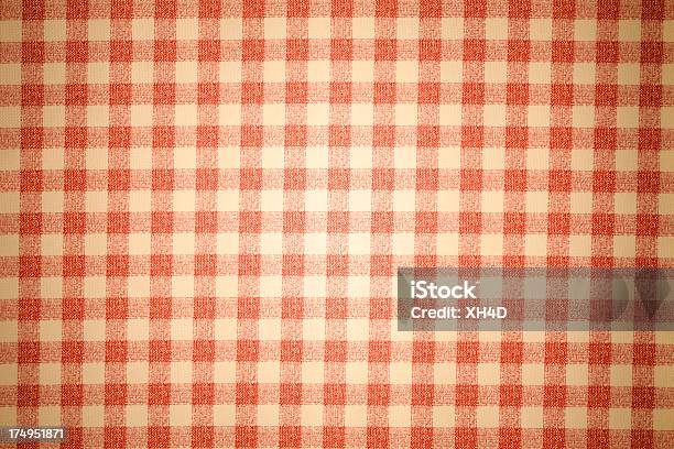 Rosso A Quadretti - Fotografie stock e altre immagini di Tavola calda - Tavola calda, Sfondi, Prima colazione