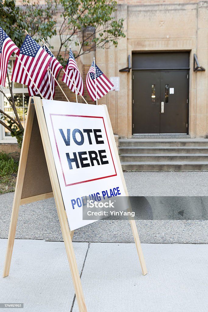 Elecciones transcurrieron lugar en los Estados Unidos de América - Foto de stock de Aire libre libre de derechos