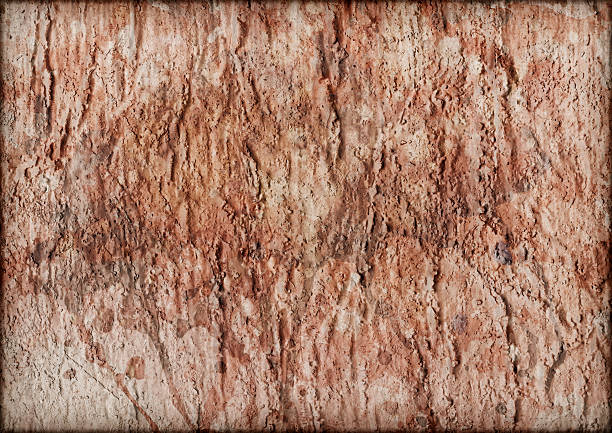 hi-res примированых джутовой крупный скомканный крапчатый виньетка гранж текстуру - cracked primed pilled impurities стоковые фото и изображения
